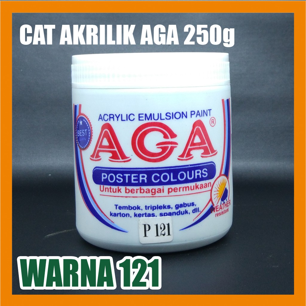 

Cat Akrilik AGA Warna 121 250g