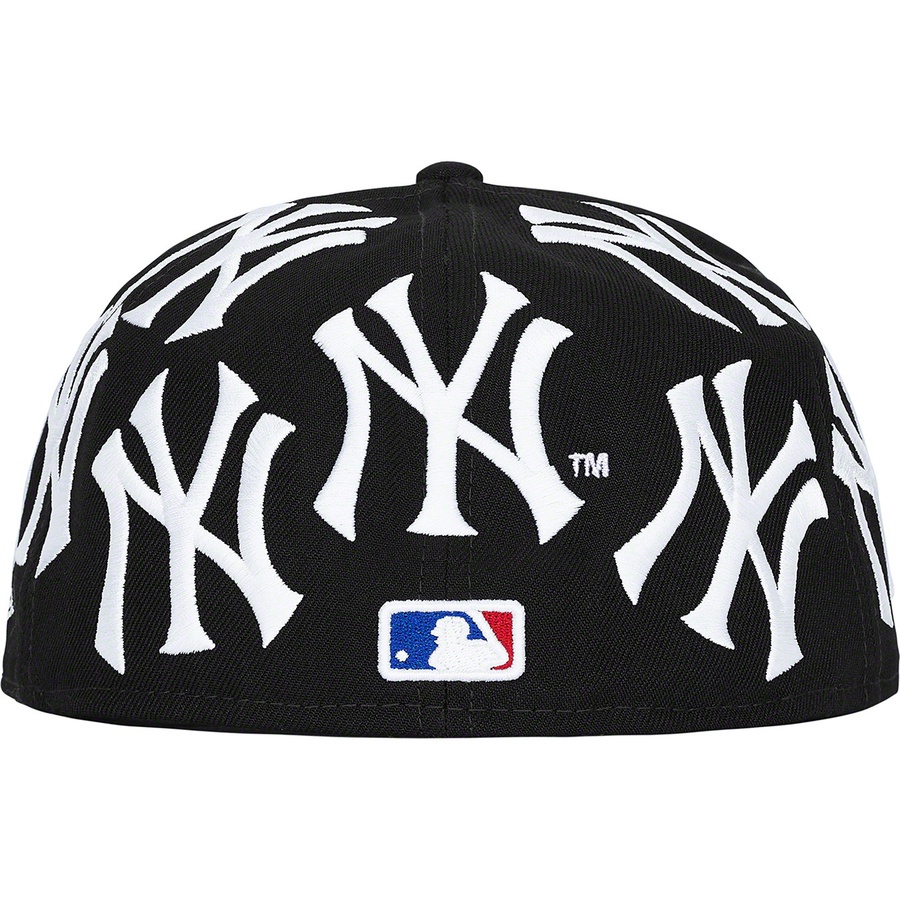 Spreme New York Yankees Box Logo New Era Snapback Navy 100% Authentic