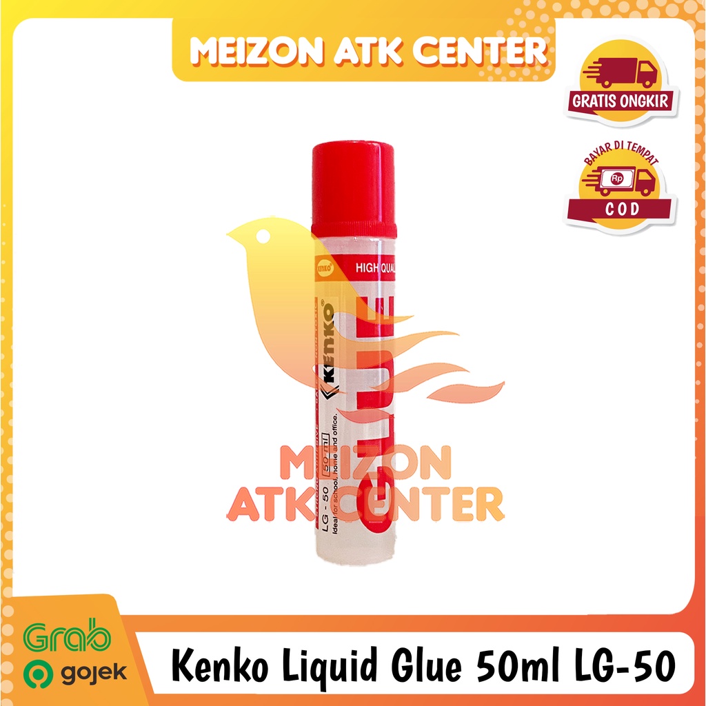 

KENKO Liquid Glue Lem Cair LG 50 Besar 50ml GROSIR [1 LUSIN]