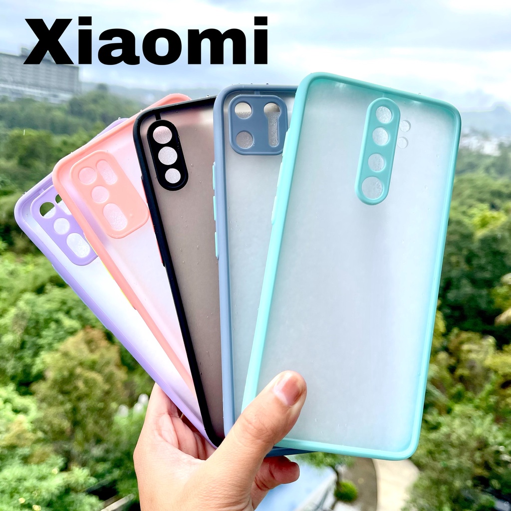 Soft Case Xiaomi Redmi 7A 9A NOTE 7 8 9 10 PRO- Slim Hybird Full Campro