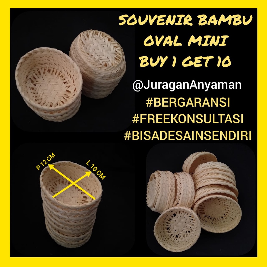 

Keranjang Bambu Oval Mini Sangat Lucu Untuk Kemasan Produk Buy 1 Get 10 - Souvenir Oval - Parcel Oval Mini - Keranjang Anyaman Bambu Parcel Ramadhan Lebaran Idul Fitri