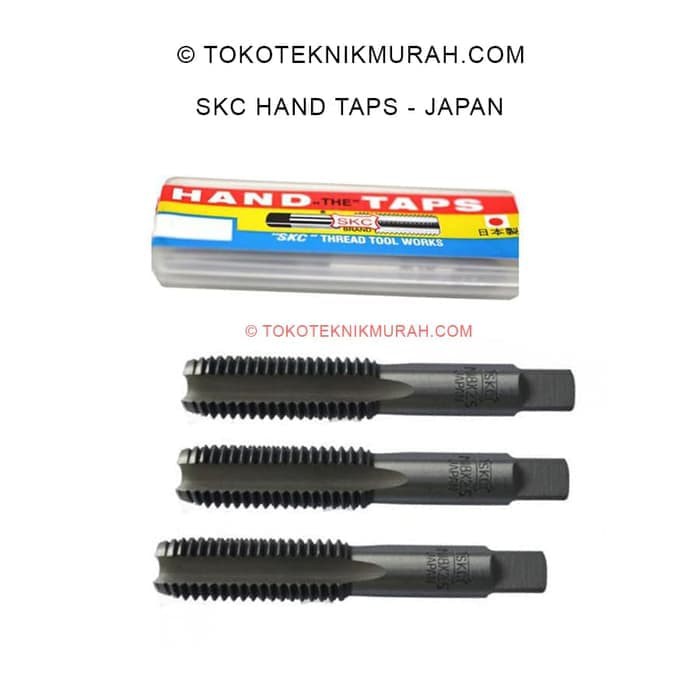 SKC Hand Tap 30 x 3.0mm (3pcs) M30 Made In Japan Asli Ori Original