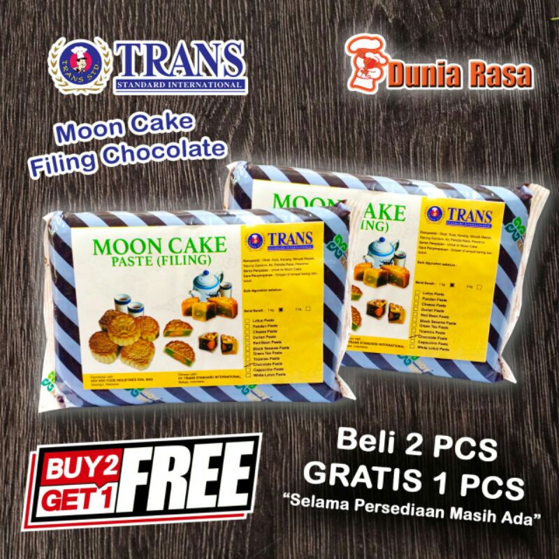 Buy 2 Get 1 Free Trans Mooncake Filling Chocolate1 Kg