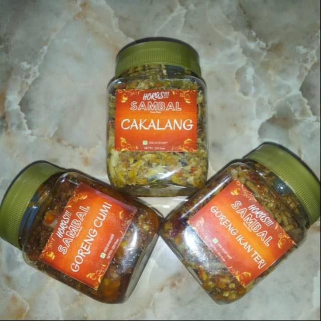 

SAMBAL BERVARIASI 250 gram