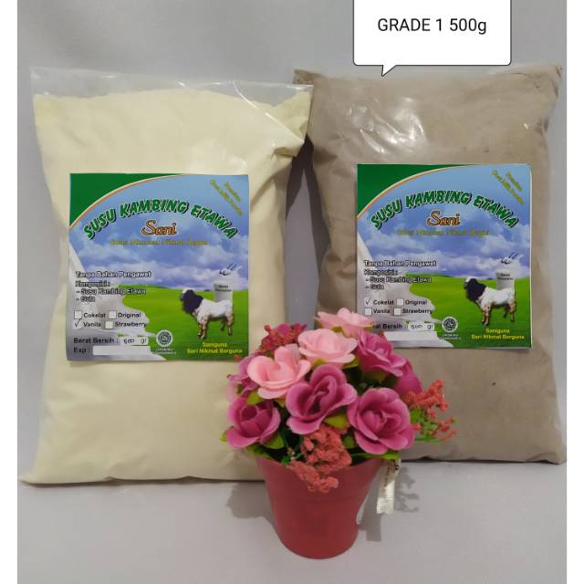 susu kambing etawa bubuk grade 1 500gi