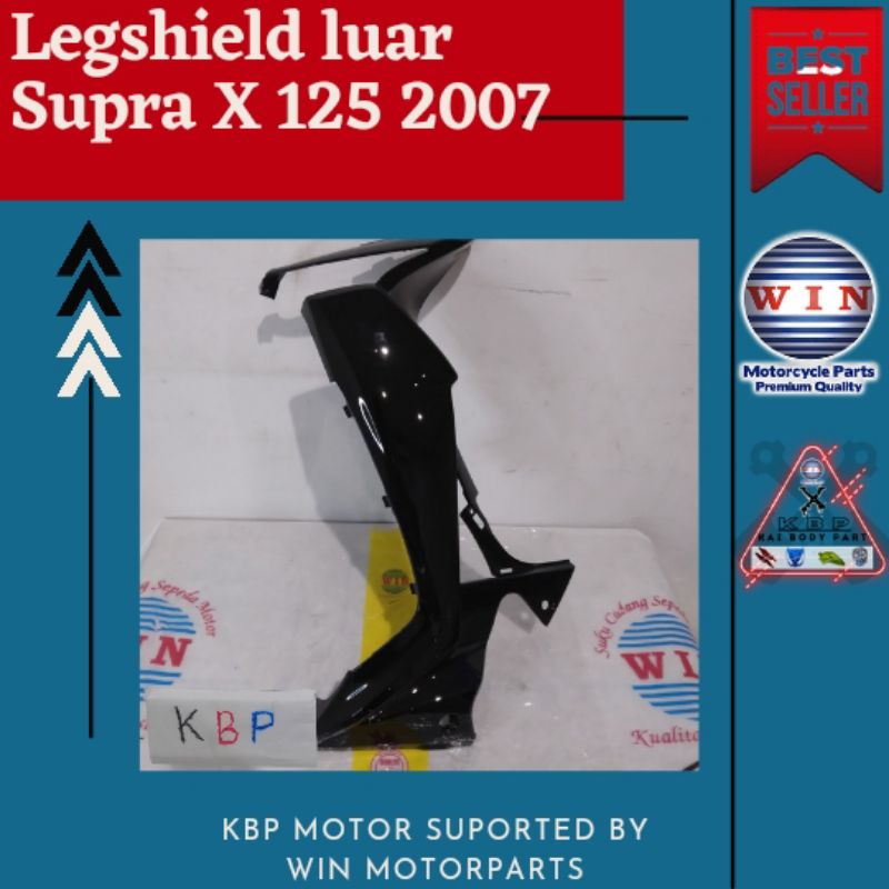 Sayap Supra X 125 Batman 2007 2008 2009 2010 2011 2012 2013 | legshield luar WIN | tebeng ebek legsi