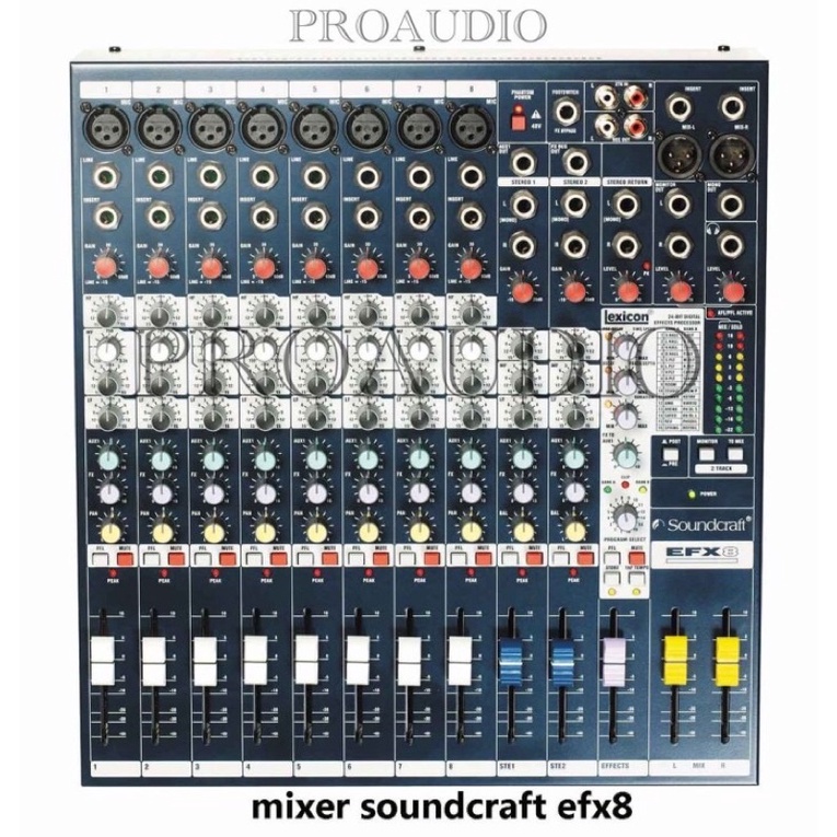 Mixer Audio Soundcraft EFX 8 Grade A (8 channel)