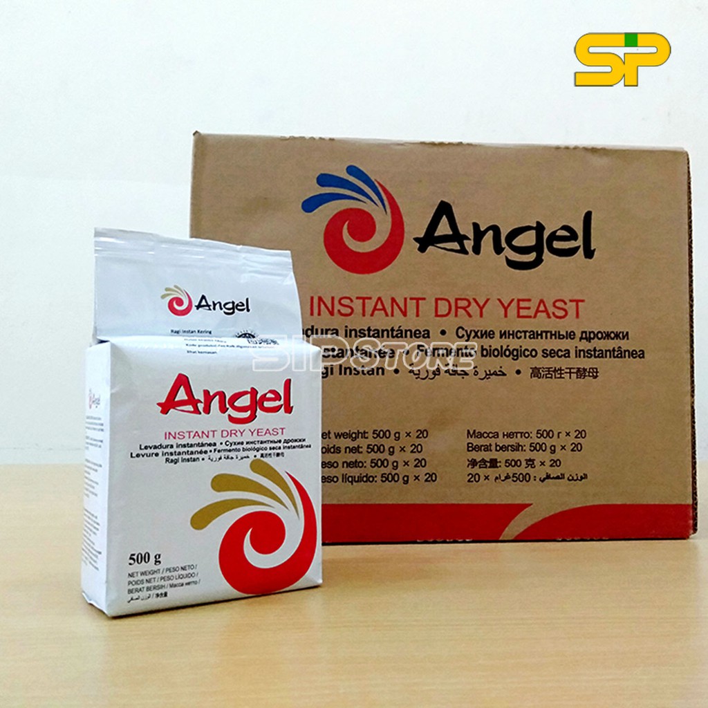 

Ragi Instant "ANGEL" White @500gr / Ragi Instan Pengembang Kue 500gr