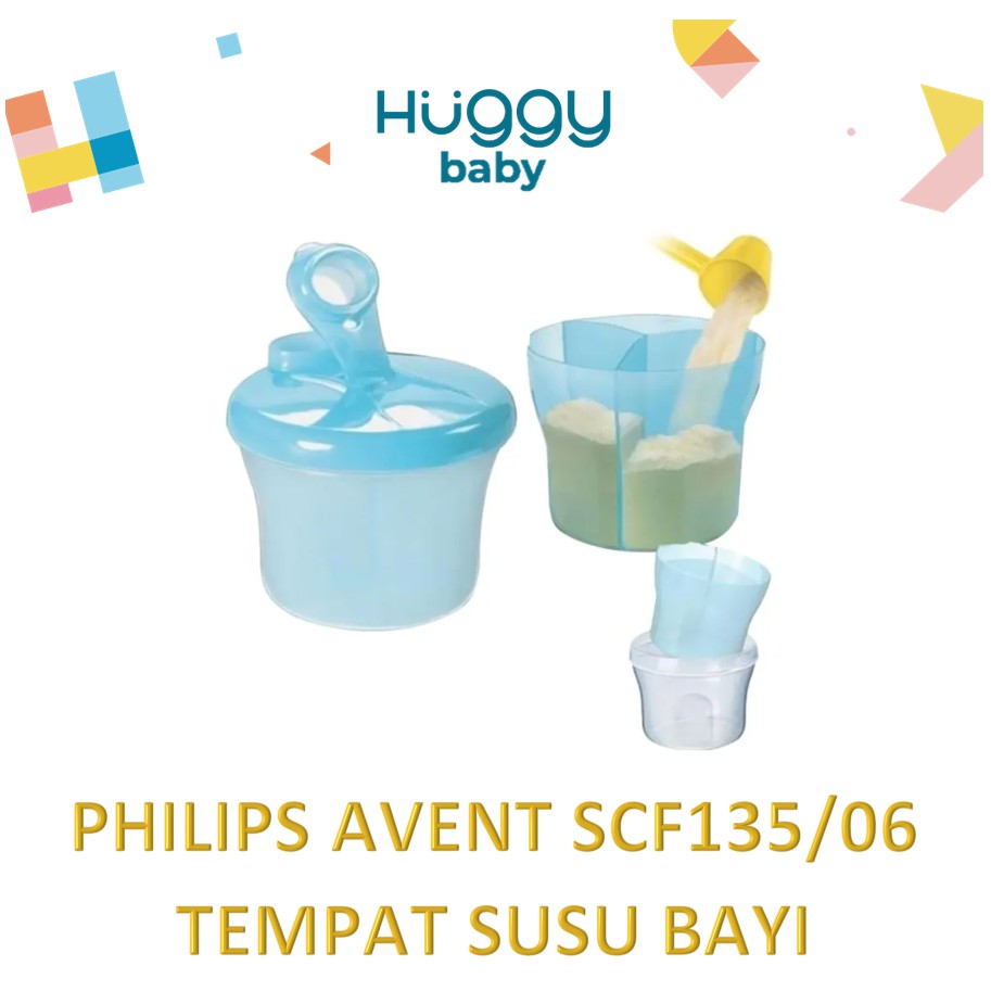 Philips Avent SCF135/06 Milk Powder Dispenser Tempat Susu Bayi