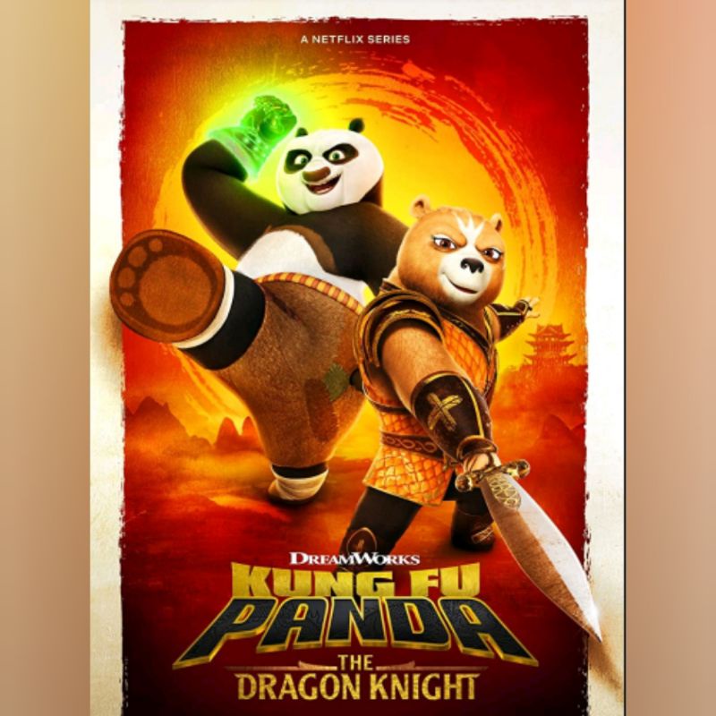 Kaset Film Kartun Kungfu Panda The Dragon Knight