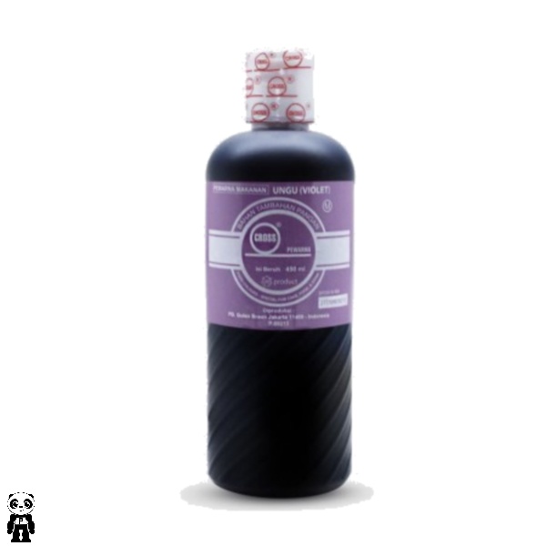 

Cross Pewarna Ungu (Violet) 450ml Pewarna Makanan Ungu Food Coloring