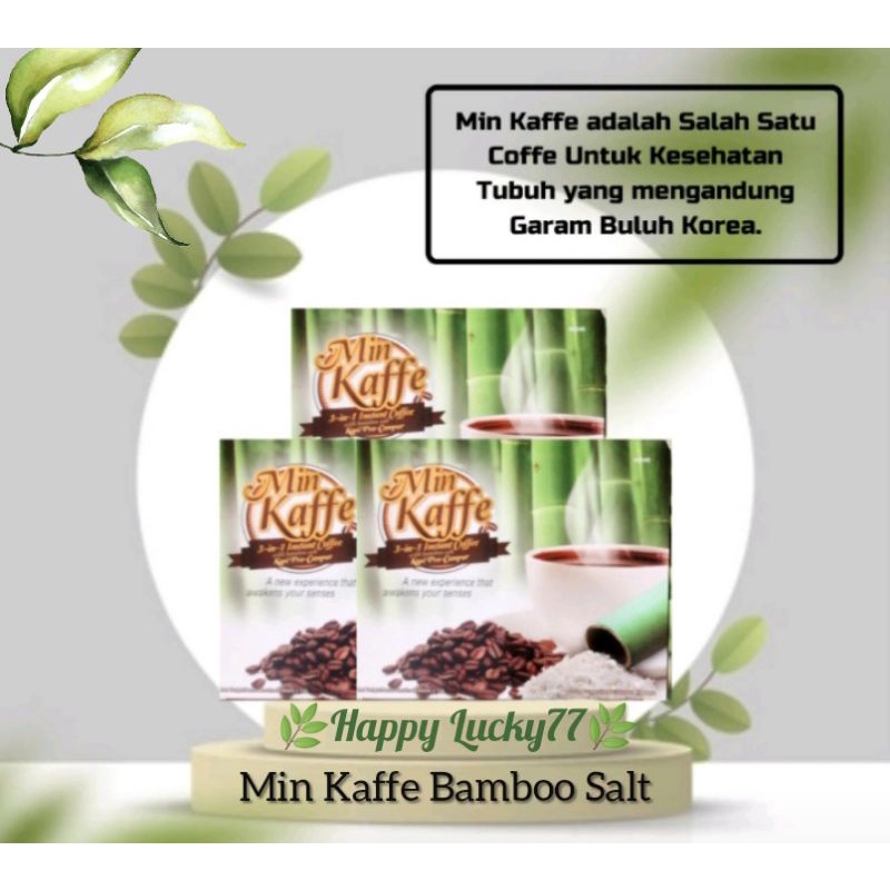MIN KAFFE KOPI KESEHATAN DENGAN GARAM BULUH