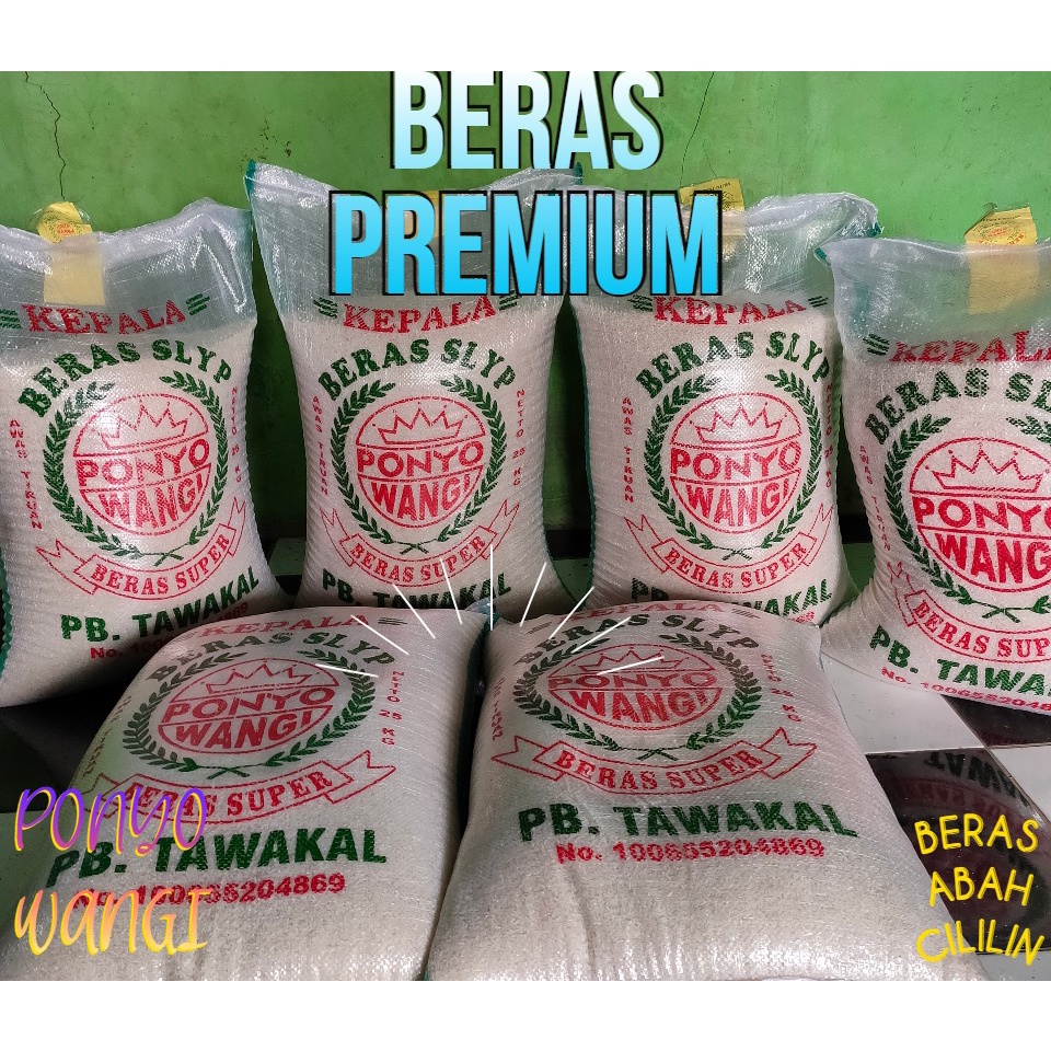 

Beras Putih Super / Beras Ponyo Wangi 3kg