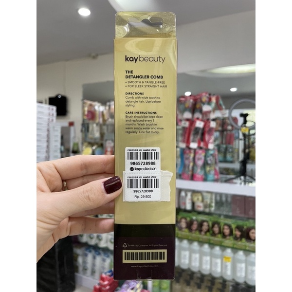 Kay beauty The Detangler Comb F2062 Box