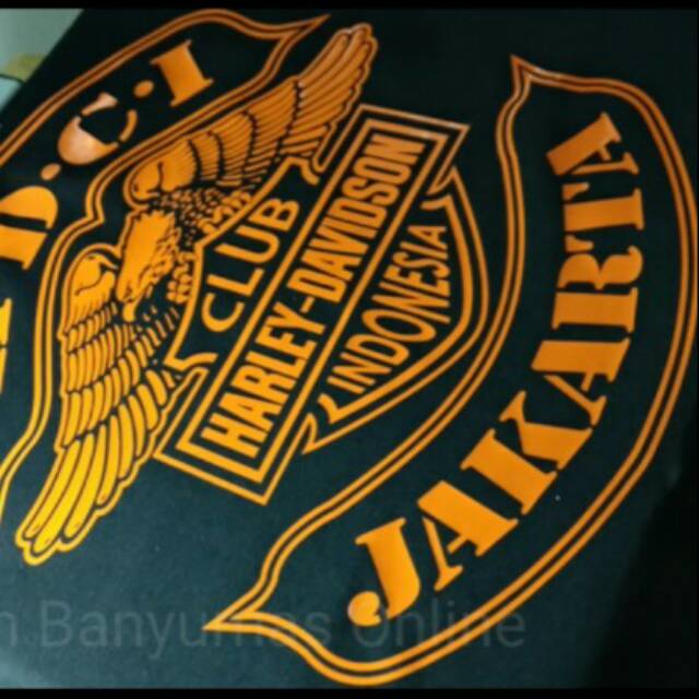 Tshirt kaos Harley Davidson HDCI Jakarta terlaris