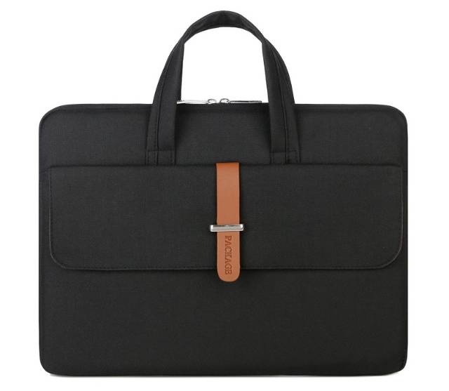 Tas Laptop Jinjing briefcase hitam 14inch