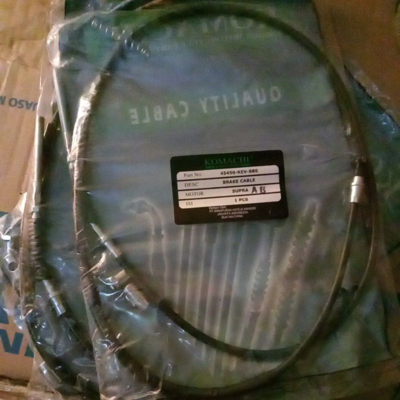Kabel rem tromol depan Supra