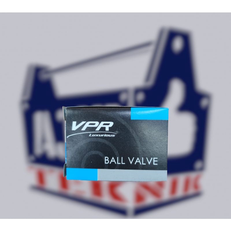 Ball valve 1/2 inch stop kran 1/2 inch plastik PVC vpr murah meriah