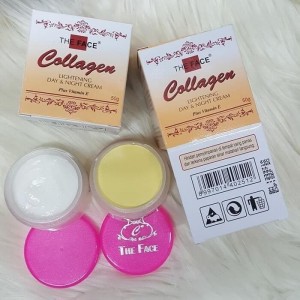 Cream Collagen The Face asli bpom original kolagen krim