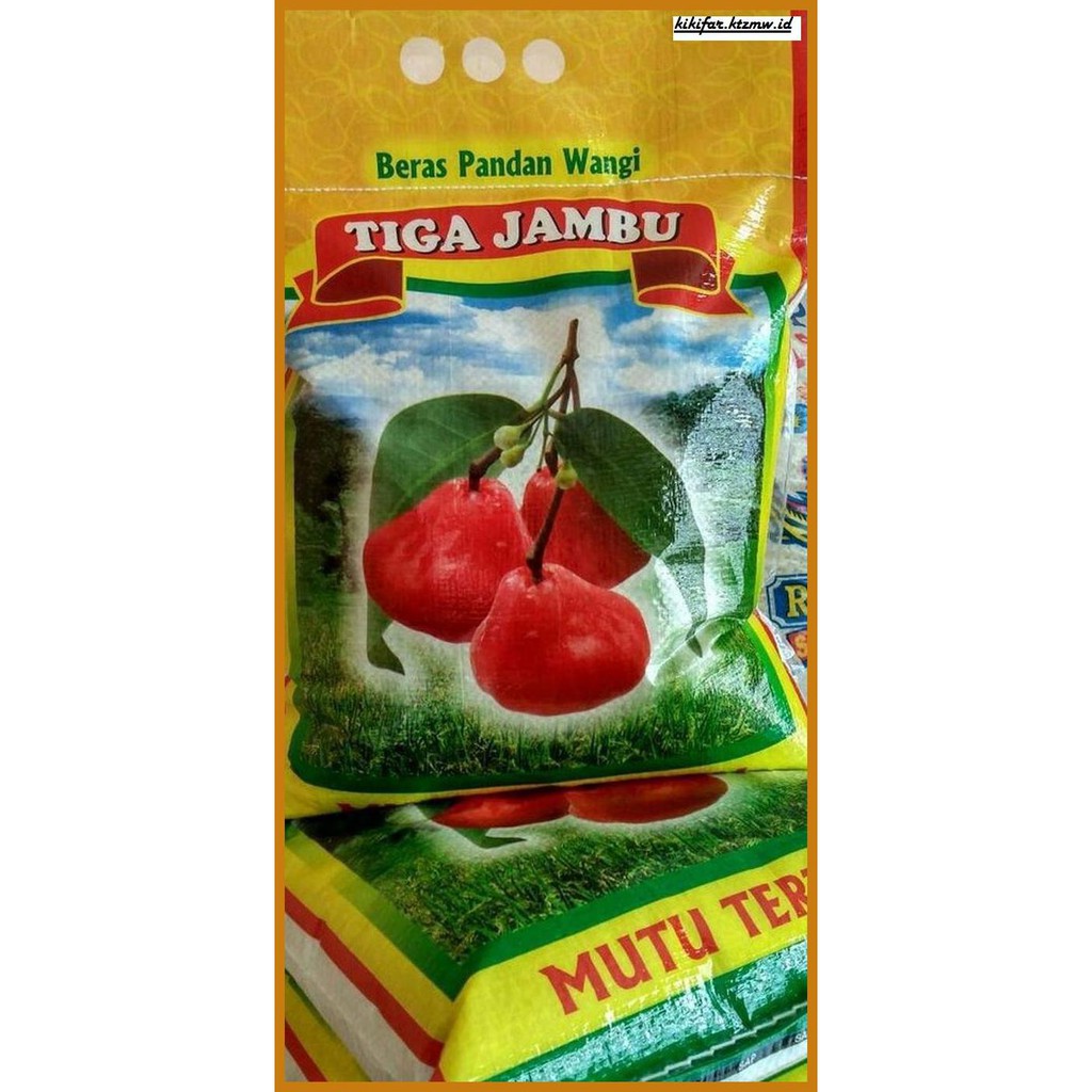 

ANEKA-BERAS- BERAS CAP TIGA JAMBU 10KG -BERAS-SEHAT.