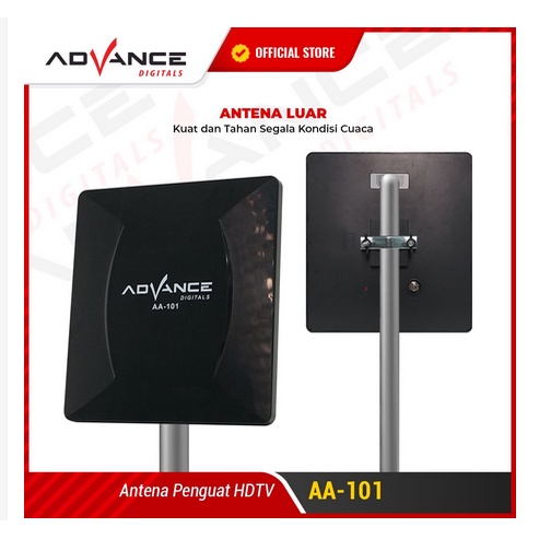 ITSTORE Antena TV Digital Advance AA 101 indoor / outdoor plus kabel 10 meter / antena UHF Skynex antena