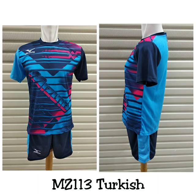 Jersey Kaos Setelan Baju Voli / Volley MZ113 Polos