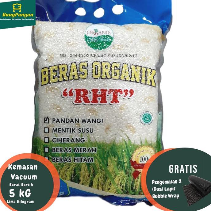 

5KG BERAS PANDAN / MENTIK WANGI ORGANIK PREMIUM RHT BERSERTIFIKAT
