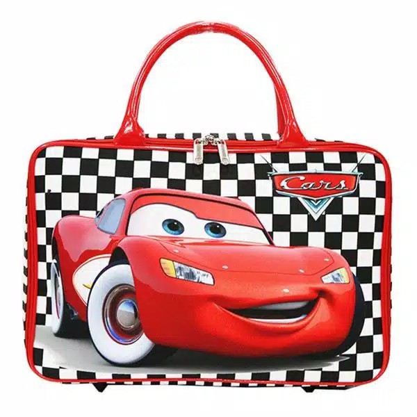 TRAVEL BAG SUPER KANVAS KARAKTER ANAK KOPER JINJING SPIDERMAN FROZEN MINION CARS HELLO KITTY THOMAS