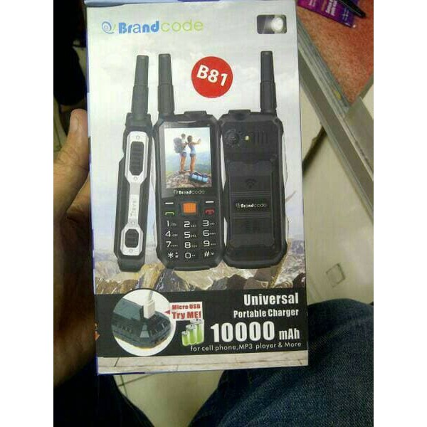 ORIGINAL (ASLI) BRANDCODE B81 HP powerbank 10.000mah