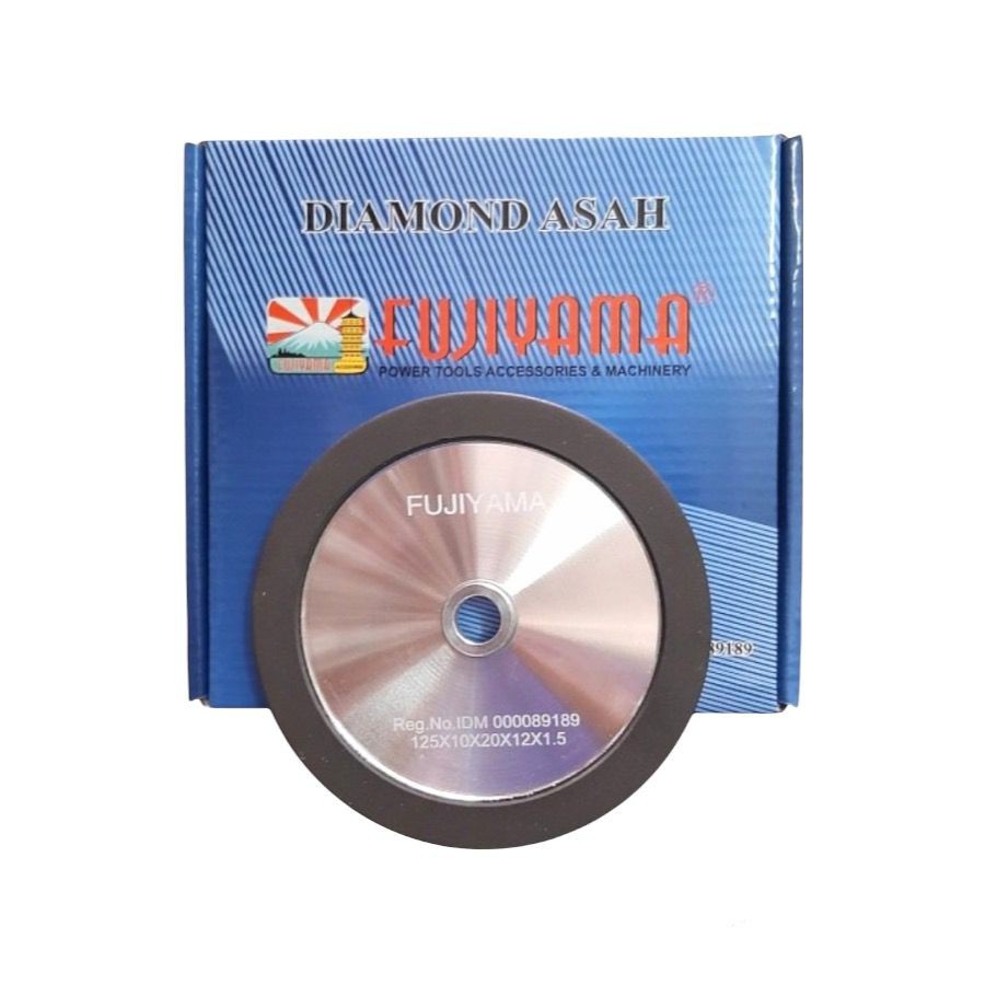 Fujiyama Diamond Asah TCT 5 Inch 125x10x20x12x1.5mm (1 sisi) S.6 Ori