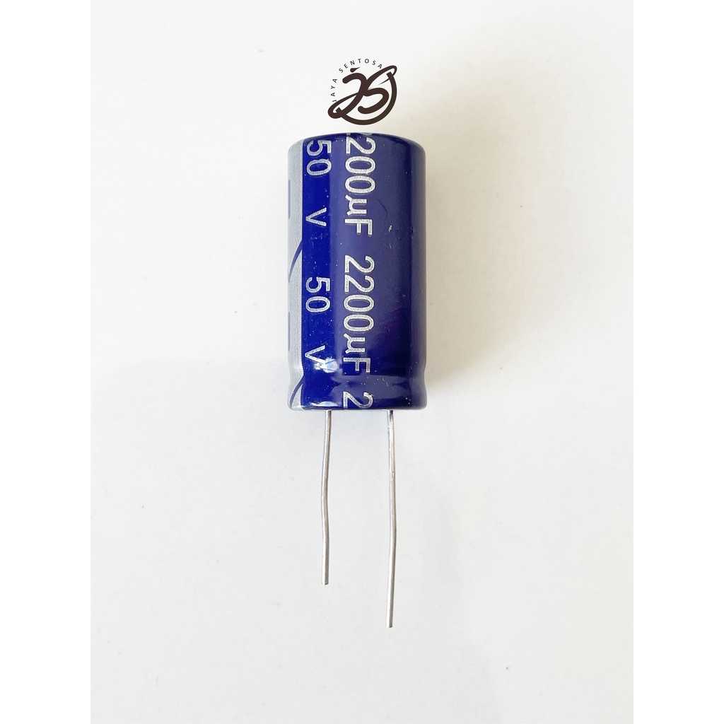 ELCO 2200UF 50V (1 BUAH) KAPASITOR CAPACITOR ELCO KAPASITOR ELKO KAPASITOR 2200 UF 50 V