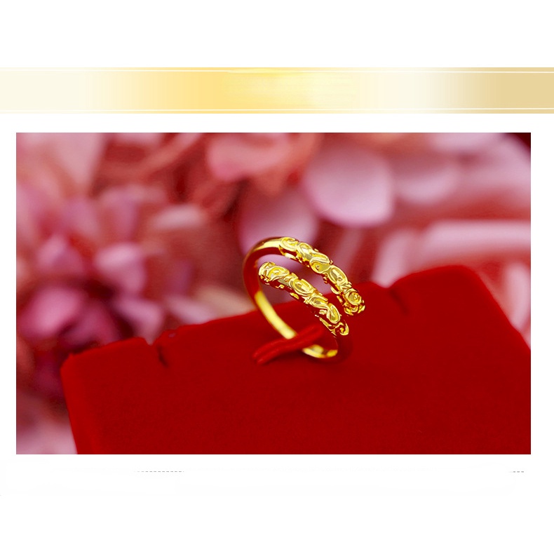 Cincin Hoop Batang Lapis Emas Asli Kadar 375 Untuk Pria Dan Wanita