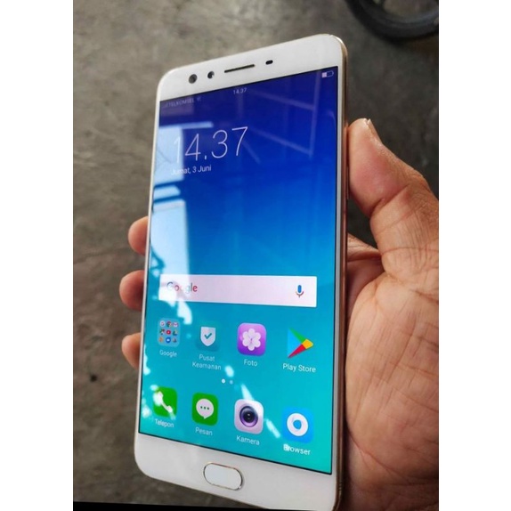 Lcd Oppo F3 Plus Original Copotan