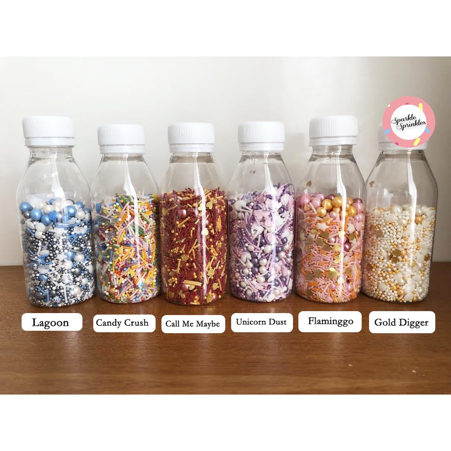 

Sprinkles cake / hiasan kue sprinkle