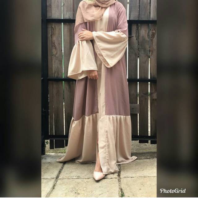 Abaya rempel nude