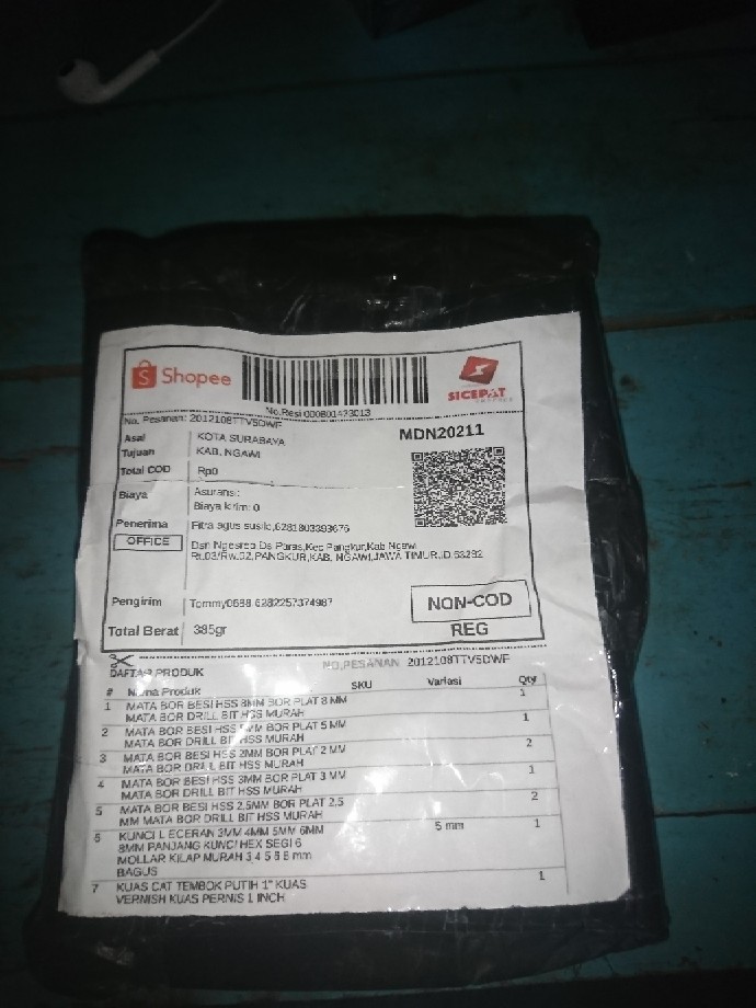 Kuas Cat Tembok Putih 1” Kuas Vernish Kuas Pernis 1 Inch