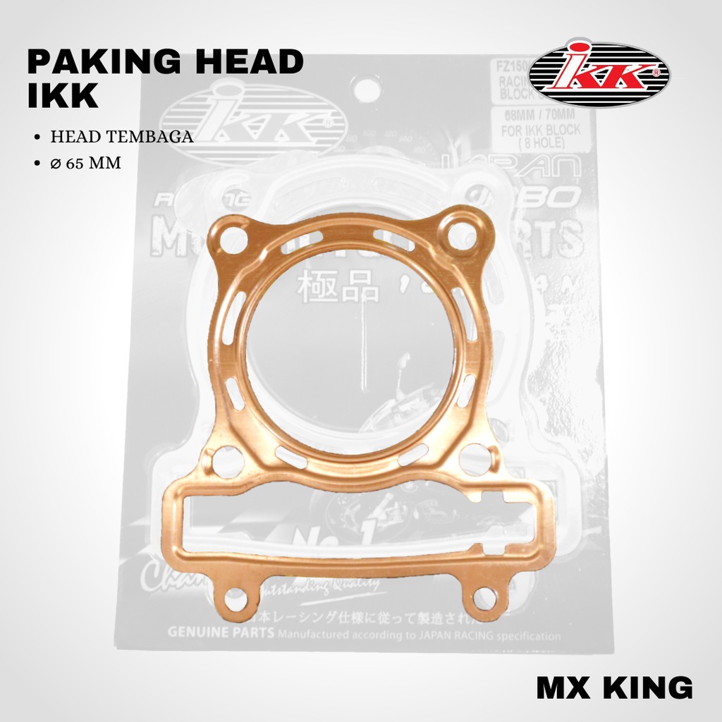 Paking head Mx mx king 65mm IKK