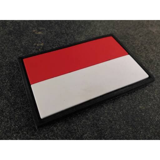 RPM Patch Rubber Bendera Indonesia, Emblem, Tempelan