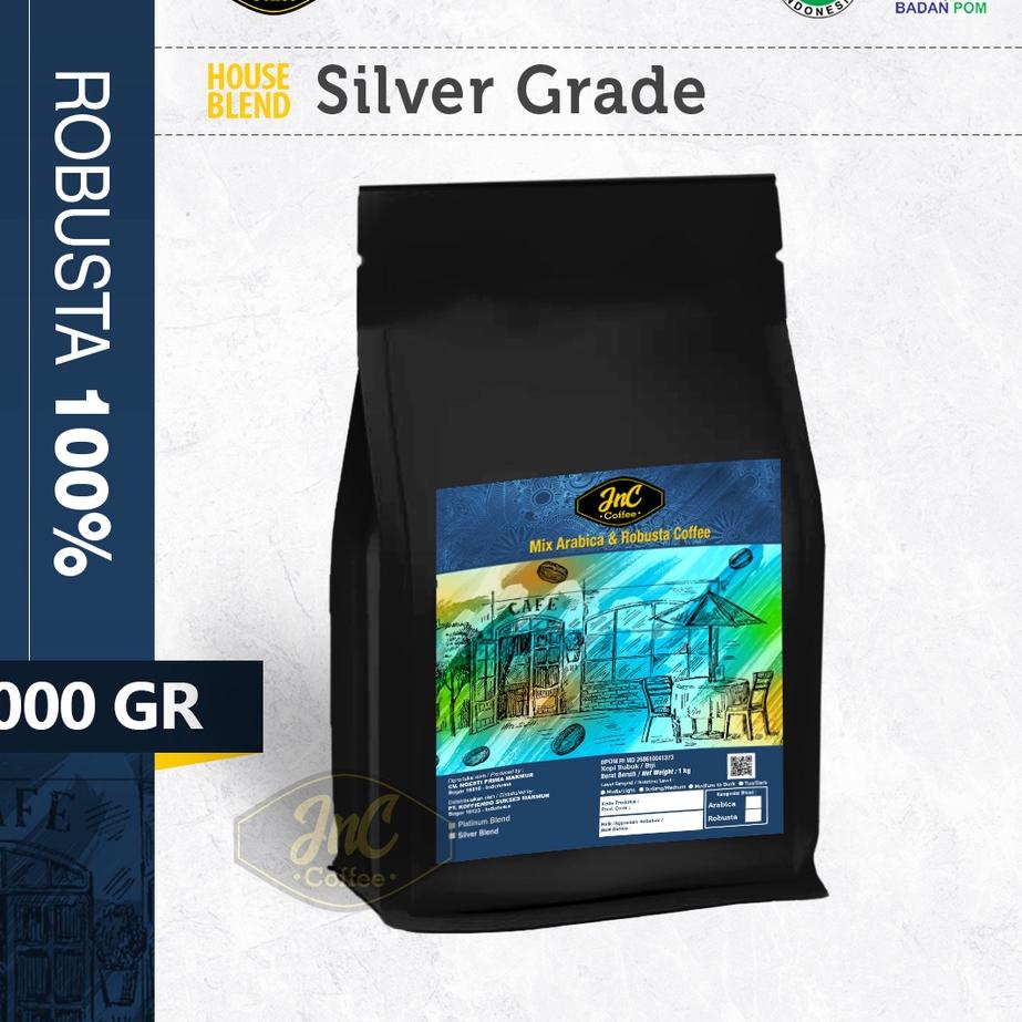 

Lagi Promo--JnC Silver House Blend 1 KG 100% Robusta