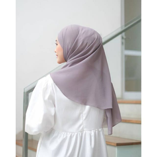 hijab/Jilbab Pashmina Curve Oval / pashmina curve malay / pashmina curve premium