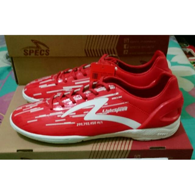 Specs Lightspeed IN 2018 (Red/White) size 42 only