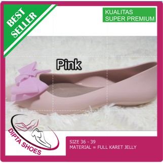 Sepatu Wanita Karet Jelly Yumeida - Hitam