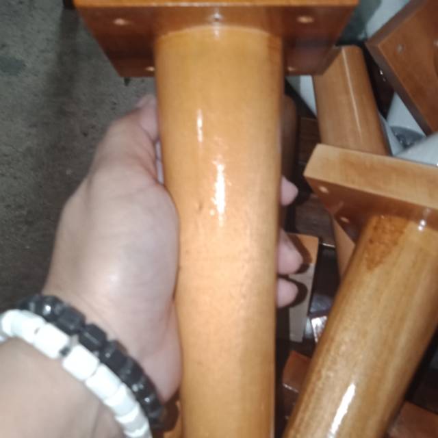 Kaki sofa 15cm lurus