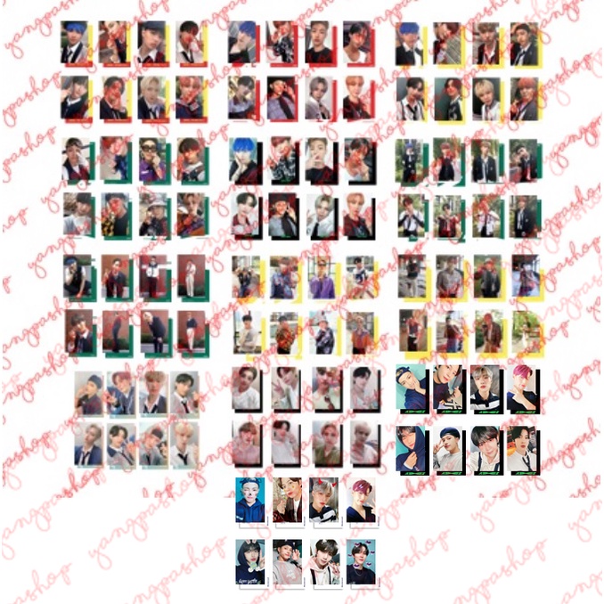 [READY / SET] ATEEZ ZERO FEVER 1 ATZZ PHOTOCARD FAN MADE UNOFFICIAL BENEFIT YANGPASHOP SAN SEONGHWA 