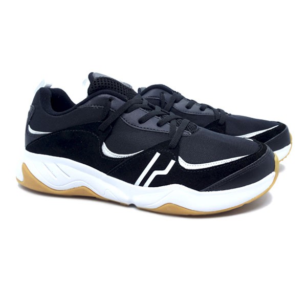 Sepatu Casual Piero Quatro - Black/white/gum