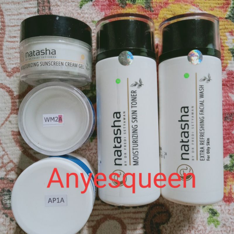 Natasha skincare paket lengkap glowing