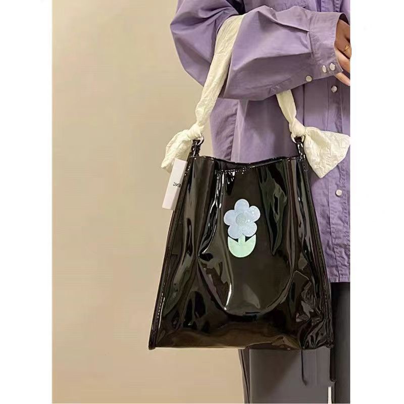 PINK MALL  Korea Tote Kulit /Tas Selempang Tas HandbagImport Tas Fashion/Baru 2022