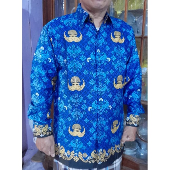 KORPRI BARU. KEMEJA LAPIS FURING, KAIN KATUN