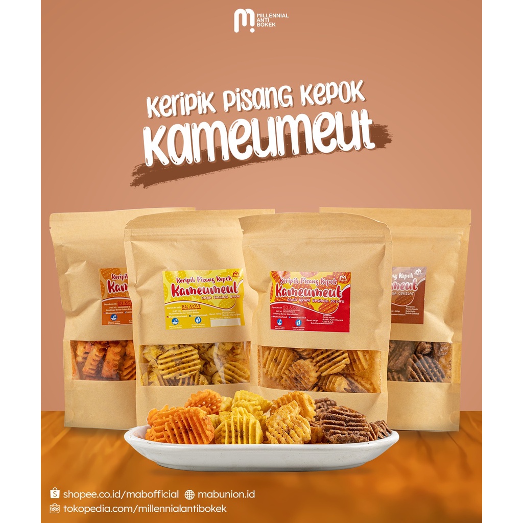 

Keripik Pisang Kepok Kameumeut