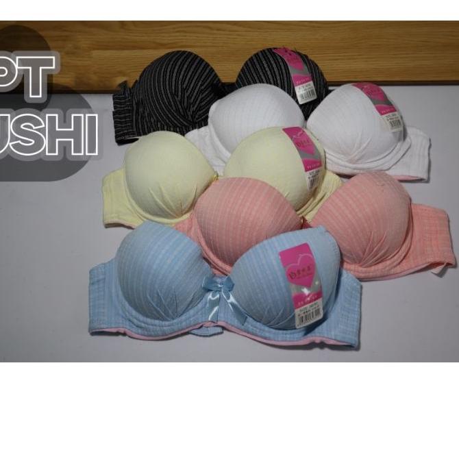 ➪ |BRA BH KAWAT ABG BUSA TIPIS|BRA MOTIF|BRA SIZE 32-36|REAL PICTURE ❈